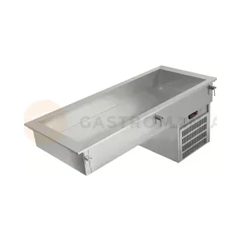 Výdejník vody Chladicí vana, 1115x610x558 mm | ASBER, DRW-311-HC