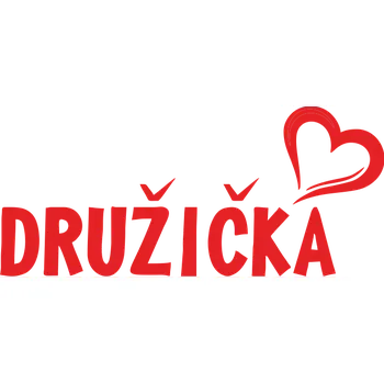 ON-DESIGN Potisk DRUŽIČKA Barva: červená, Velikost motivu: A5