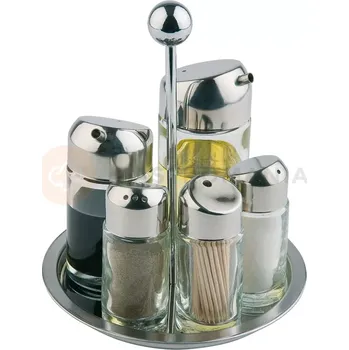 Servírovací stolek Menážka pětidílná Ø 160x200 mm | APS, 40485