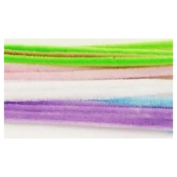 Druciki kreatywne pastelowe 40szt