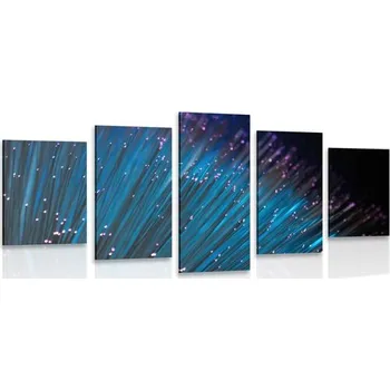 Obraz Dovido 5-dílný obraz vláknová optika