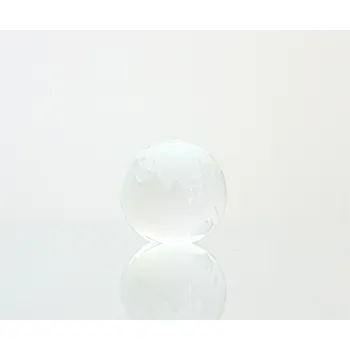 Skleněné těžítko zeměkoule 60mm crystal