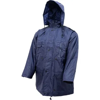 Pánská parka Armáda ČR Bunda zateplená s kapucí MODRÁ Velikost: L