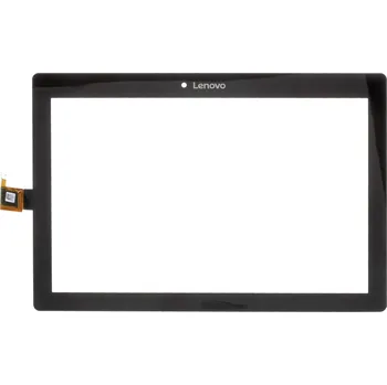 Náhradní díl pro tablet Lenovo Tab 3 10.0 Plus dotykové sklo digitizer černý TB-X103F