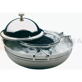 Servírovací sada na kaviár Ø 180 mm | APS, 01699