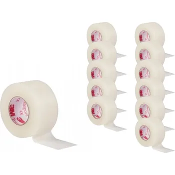 Náplast ► 3M Transpore lepicí páska, 2,5cm x 9,15m - 12ks