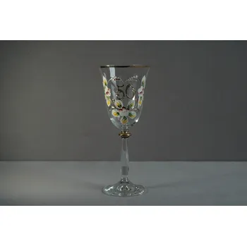 Sklenice Jubilejní sklenice na víno Angela 50 let (250ml čirá)