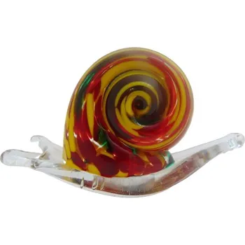 Šnek, těžítko, dekorace 7cmx5cmx2,5cm