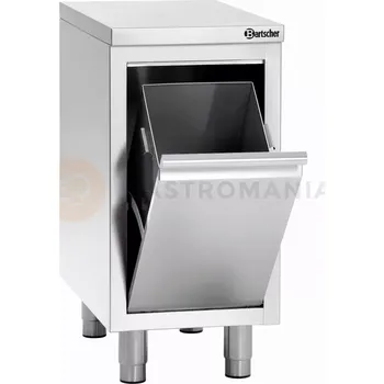 Nástavec na skříň Skříňka s odpadkovým košem 700M1, 400x700x850 mm | BARTSCHER, 316347