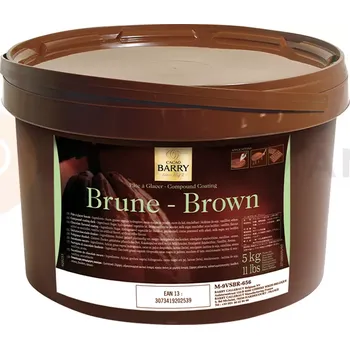 Čokoláda Tmavá poleva Pâte à Glacer Brune, 5 kg kbelík | CACAO BARRY, M-9VSBR-E0-656