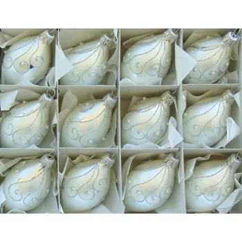 Vánoční ozdoba Vánoční ozdoba, oliva 2846/12ks