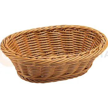 Košík na pečivo z polypropylenu, oválný 240x150x70 mm | CONTACTO, 4787/243