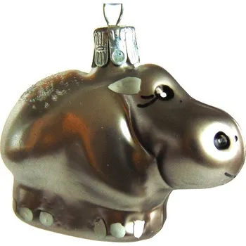 Vánoční ozdoba Vánoční ozdoba malý hrošík