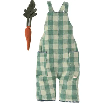 Hračka Maileg Kostkovaný overal pro zajíčka Size 3 Maileg Overall, Size 3