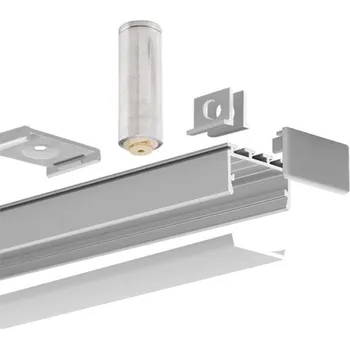 LED lišta LED hliníkový profil KLUŚ GIZA-LL |bílý lak Délka: 3m