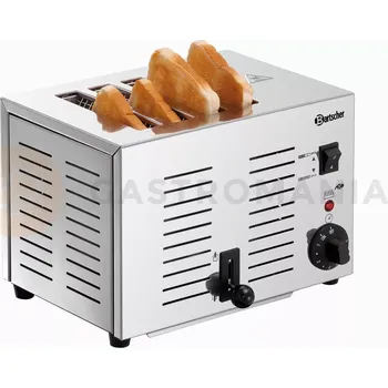 Toustovač Toustovač ze šlechtěné oceli 1,8 kW, 300x250x220 mm | BARTSCHER, TS40