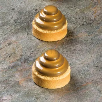 Kuchyňská sůl Silikonový forma na chuťovky 8 kusů 60x32 mm, 49,5 ml, 300x175 mm - PX3210S | PAVONI, Step