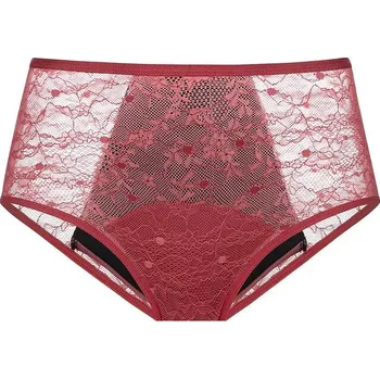 Menstruační kalhotky Menstruační kalhotky Dorina Eco Moon Midi krajkové Red (DOR051R) M