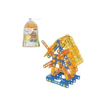 ostatní stavebnice Stavebnice Mladý inženýr, větrný mlýn č.2, 195 dílů /+3