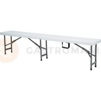 kempingová skříňka Skládací cateringová lavice | FINE DINE, 811191