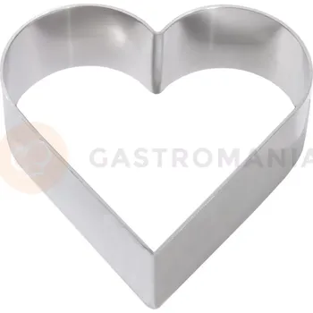 Výroba svíčky Vykrajovátko na těsto, srdce 160x160x50 mm | CONTACTO, 639/160