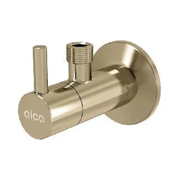 Ventil Alcadrain Ventily - Rohový ventil s filtrem, lesklá zlatá ARV001-G-P