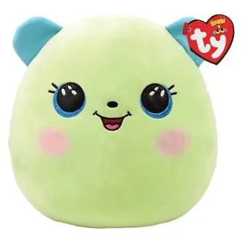 plyšák Squishy Beanies Clover - zielony miś 30cm