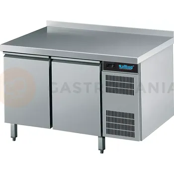Mrazící stůl 270 l, 2 dvířka, bez zadního lemu, 1250x700x850 mm | RILLING, ATK EK721 1602