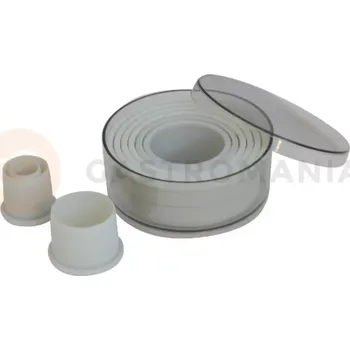 Výroba svíčky Sada vykrajovátek kulaté- hladké | TOMGAST, D-4308-00