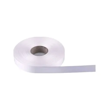 Stuha Stuha Senza flange 1,9 cm x 100 m 01 bílá