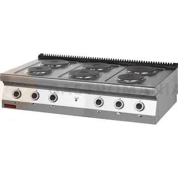 Sporák Elektrický sporák s 6 plotýnkami | KROMET, 700.KE-6