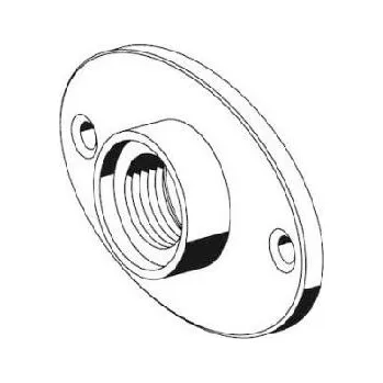 Schell Příslušenství - Rozeta pro nezámrzný ventil, matný chrom 699450399