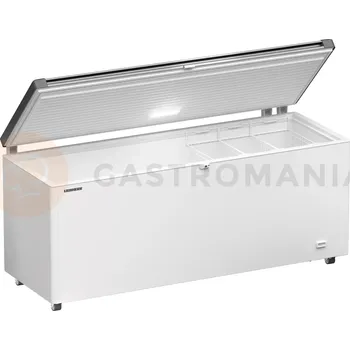 Chlazení Pultový mrazák s výklopným víkem z ušlechtilé oceli a statickým chlazením, 542 l, 1885x720x825 mm | LIEBHERR, EFL 6056