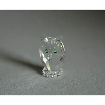 Figurka Sova 551 crystal 3x5x2,5cm