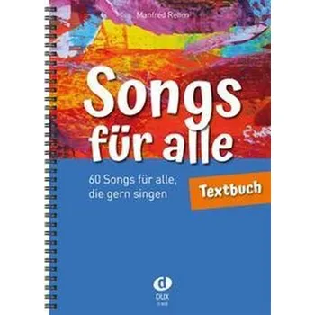 Songs für alle - Textbuch - Rehm, Manfred