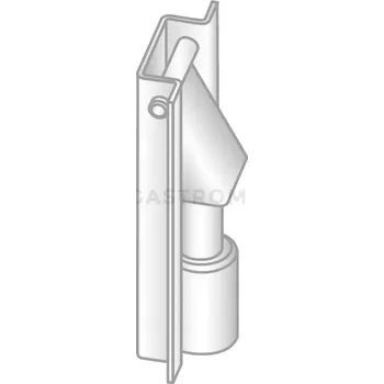 Příslušenství pro dětskou postel a kolébku Tažné zařízení z nerezové oceli | DORA METAL, DM-3435.02