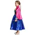 Karnevalový kostým Dětský kostým Anna Frozen růžový/modrý/černý, L