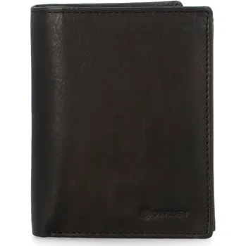 Peněženka Pánská kožená peněženka na výšku Diviley Wilbur, černá
