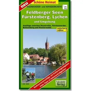 Doktor Barthel Karte Feldberger Seen, Fürstenberg, Lychen und Umgebung