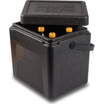 Tepelná izolace Termobox s úchytem černý, 20 l, 36x28,5x36,5 cm | STALGAST, 054201