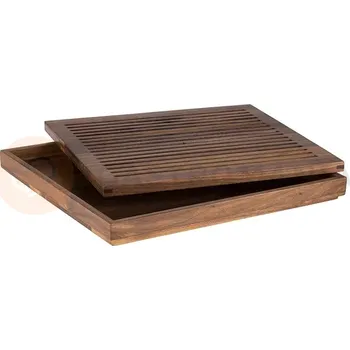 Brzdový buben Dřevěná deska na krájení 35,4 x 32,5 cm | APS, 00911