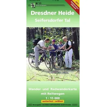 Dresdner Heide und Seifersdorfer Tal 1 : 15 000