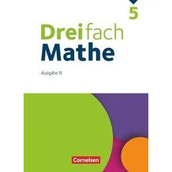 Učebnice Dreifach Mathe 5. Schuljahr. Niedersachsen - Schülerbuch - Buchmann, Anja