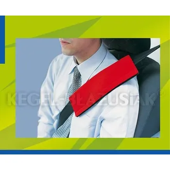 Autolékárnička KEGEL-BŁAŻUSIAK | Návlek na bezpečnostní pásy červený, 5-5504-253-4060