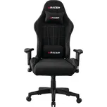 MERCURY Herní židle MRacer látková, černá