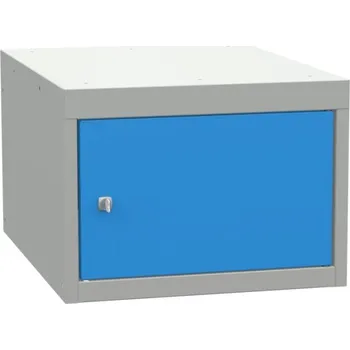 Dílenský stůl KOVONA Podvěsný kontejner stolu SK43510, světle šedá / modrá