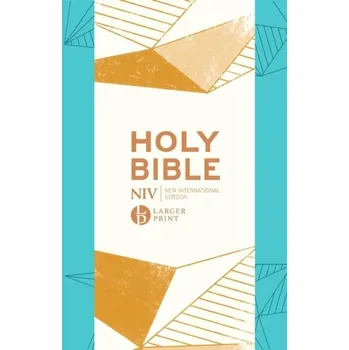 Kniha NIV Larger Print Personal Teal Soft-Tone Bible - New International Version