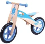 Bigjigs Toys Dřevěné odrážedlo modré