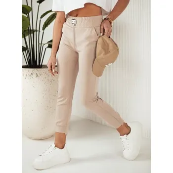 Dámské tepláky DAVE béžové