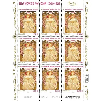 Poštovní známka Post France (2023) MiNr. 8563 ** - PL - Francie - Alfons Mucha